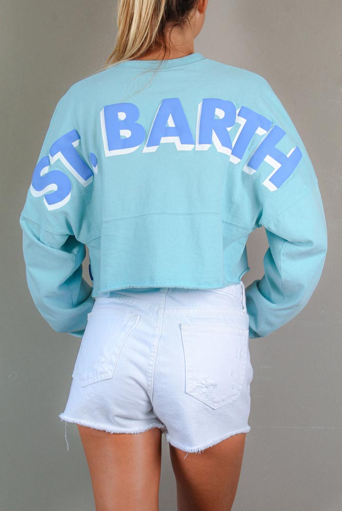Cropped St Barth hoodie