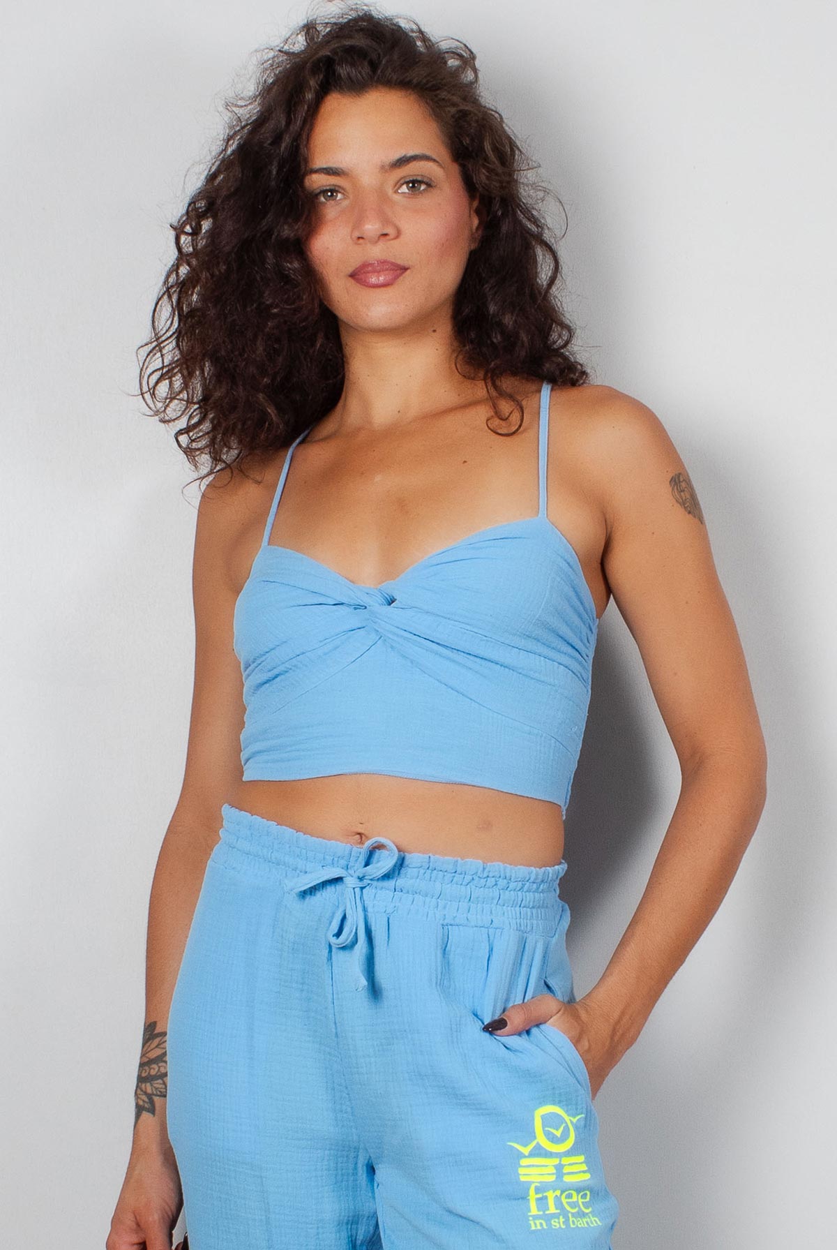 GINA-GAUZE-TOP-OCEAN-BLUE-P1